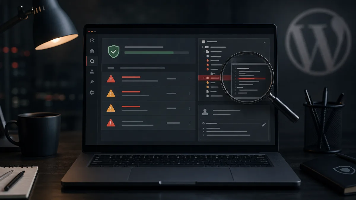 Ingyenes WordPress vírusirtó és malware scanner eredményeinek kézi ellenőrzése